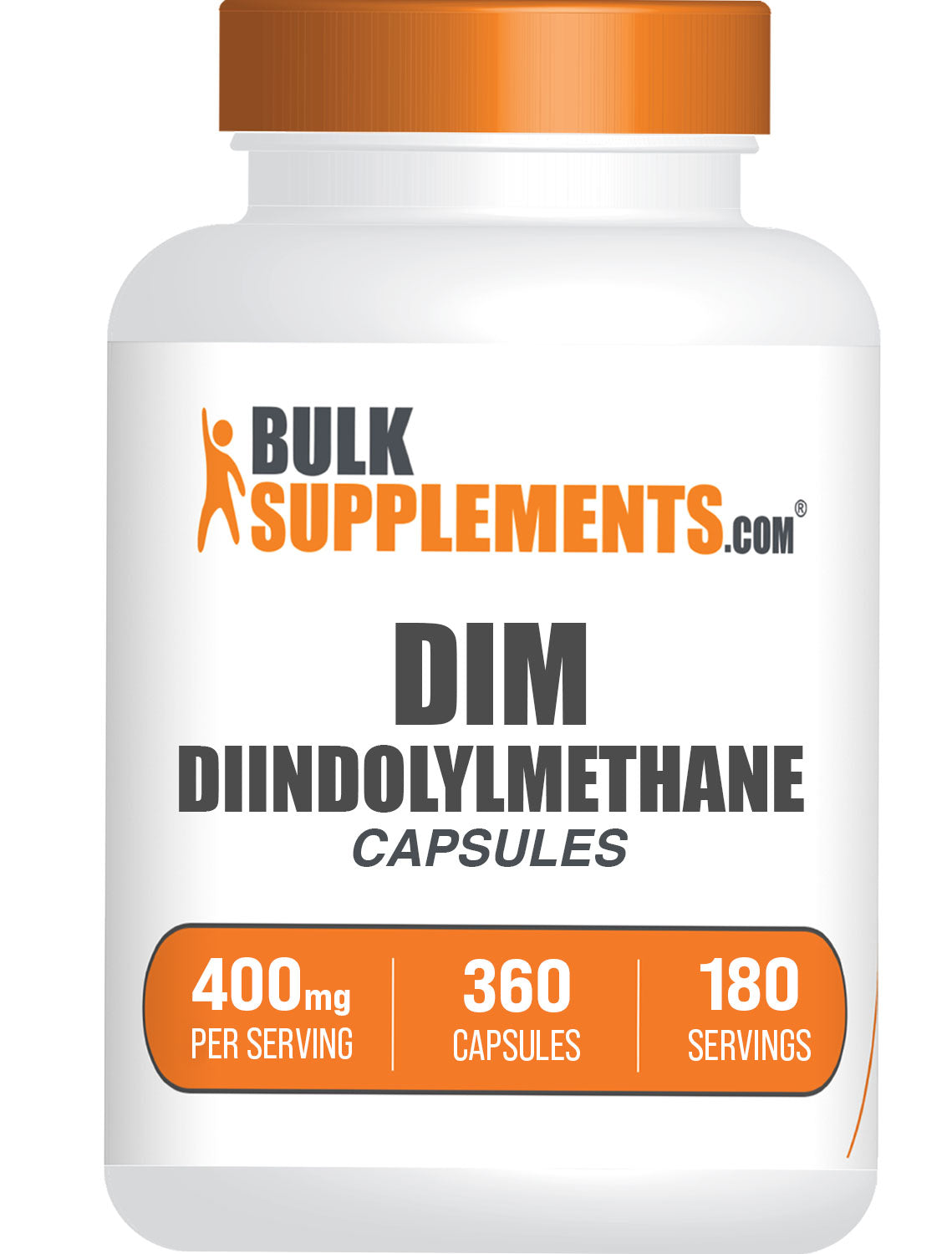 DIM 400mg 365 capsules bottle image