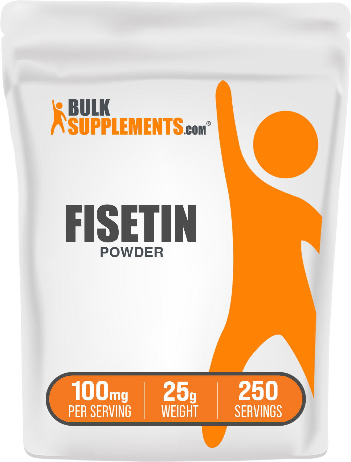 BulkSupplements.com Fisetin Powder 25g bag image