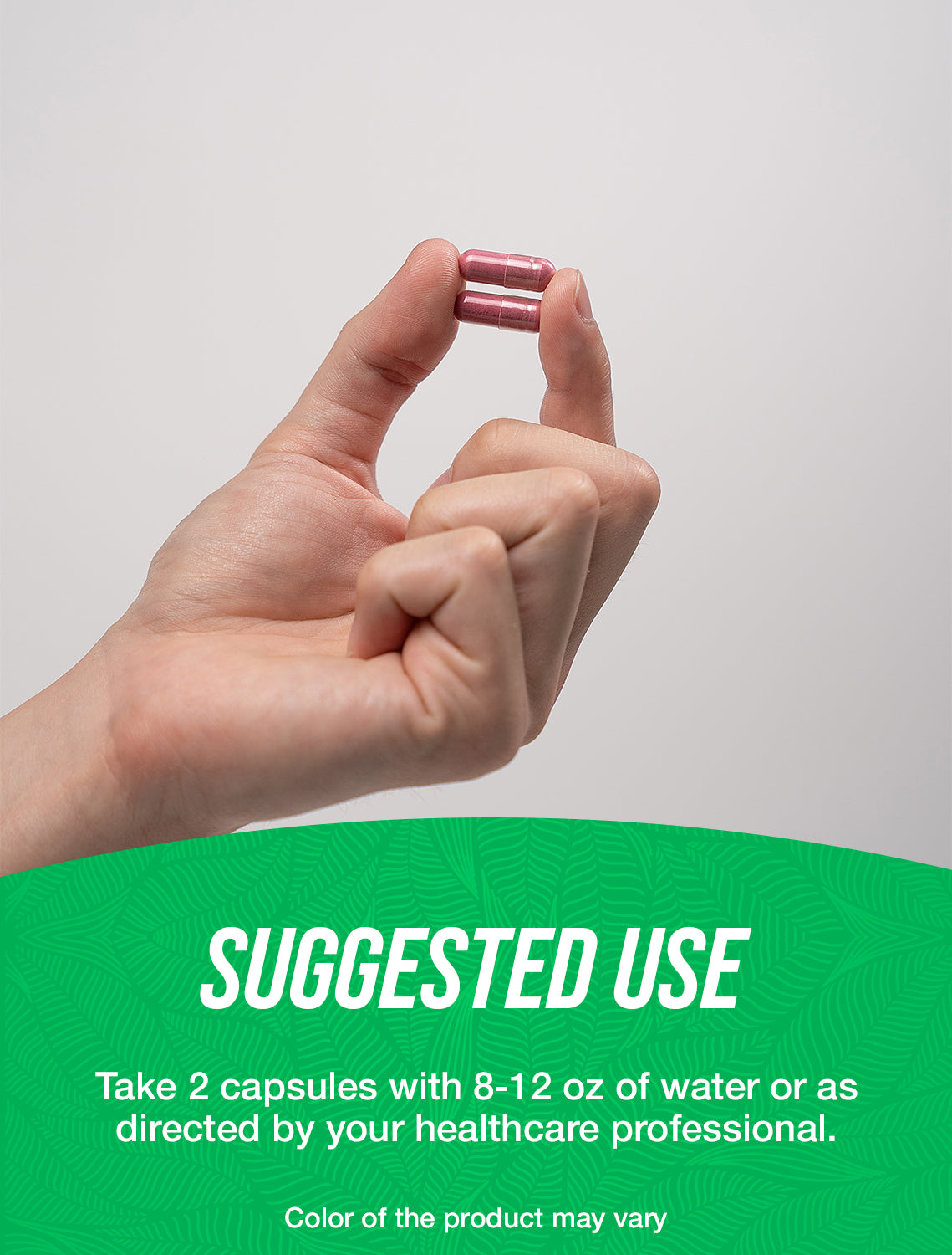 Grape seed extract capsules suggested use image