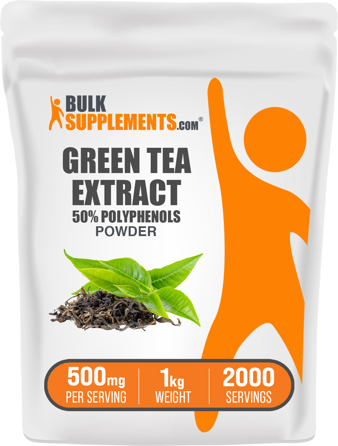 Green Tea Extract (50 Polyphenols) Powder 1kg Main Image