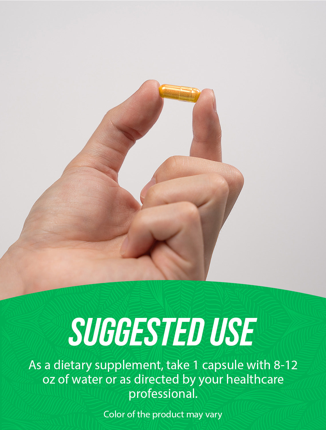 Horse Chestnut Extract Capsules 240ct Suggested Use Image