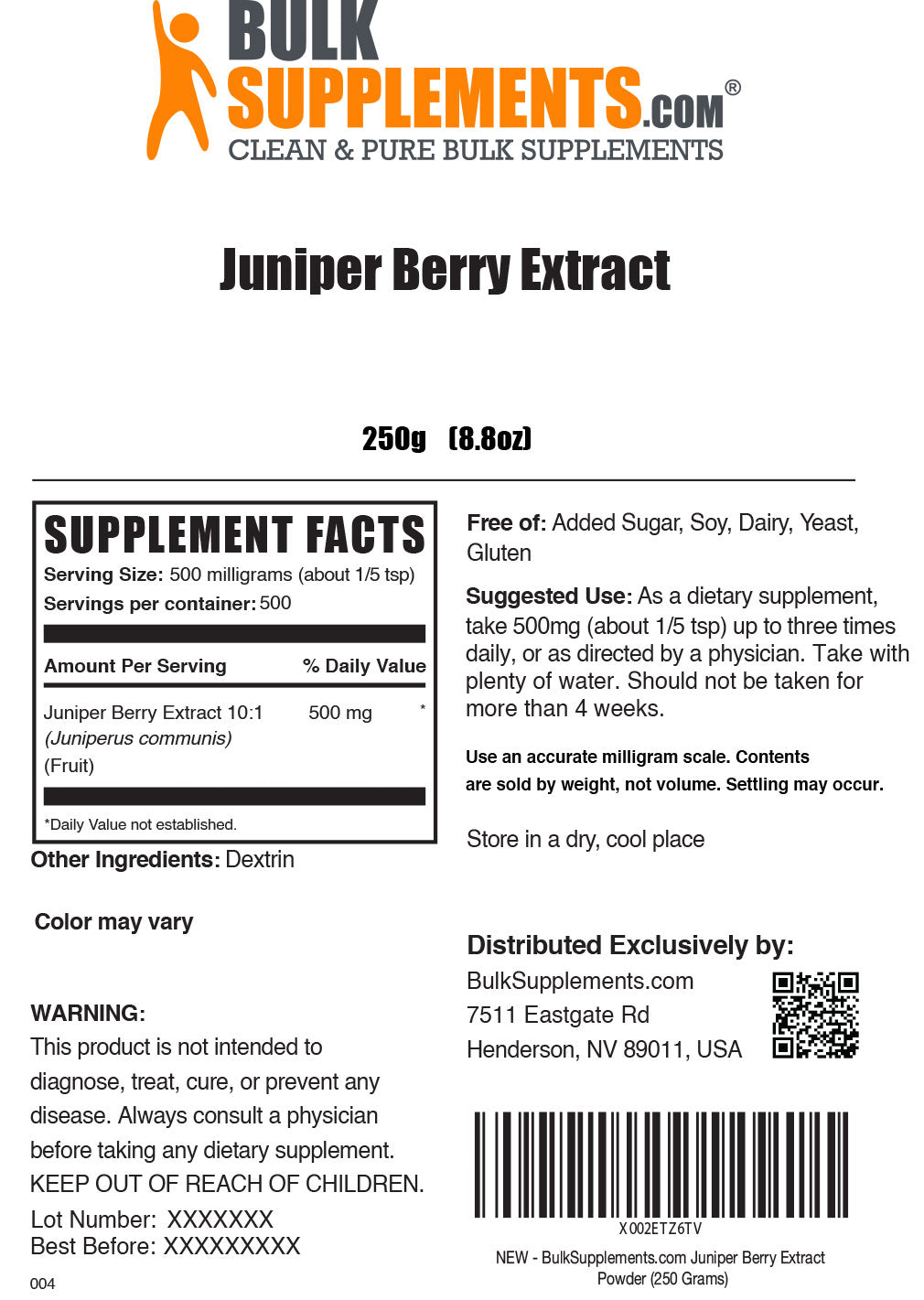 Juniper Berry Extract Powder