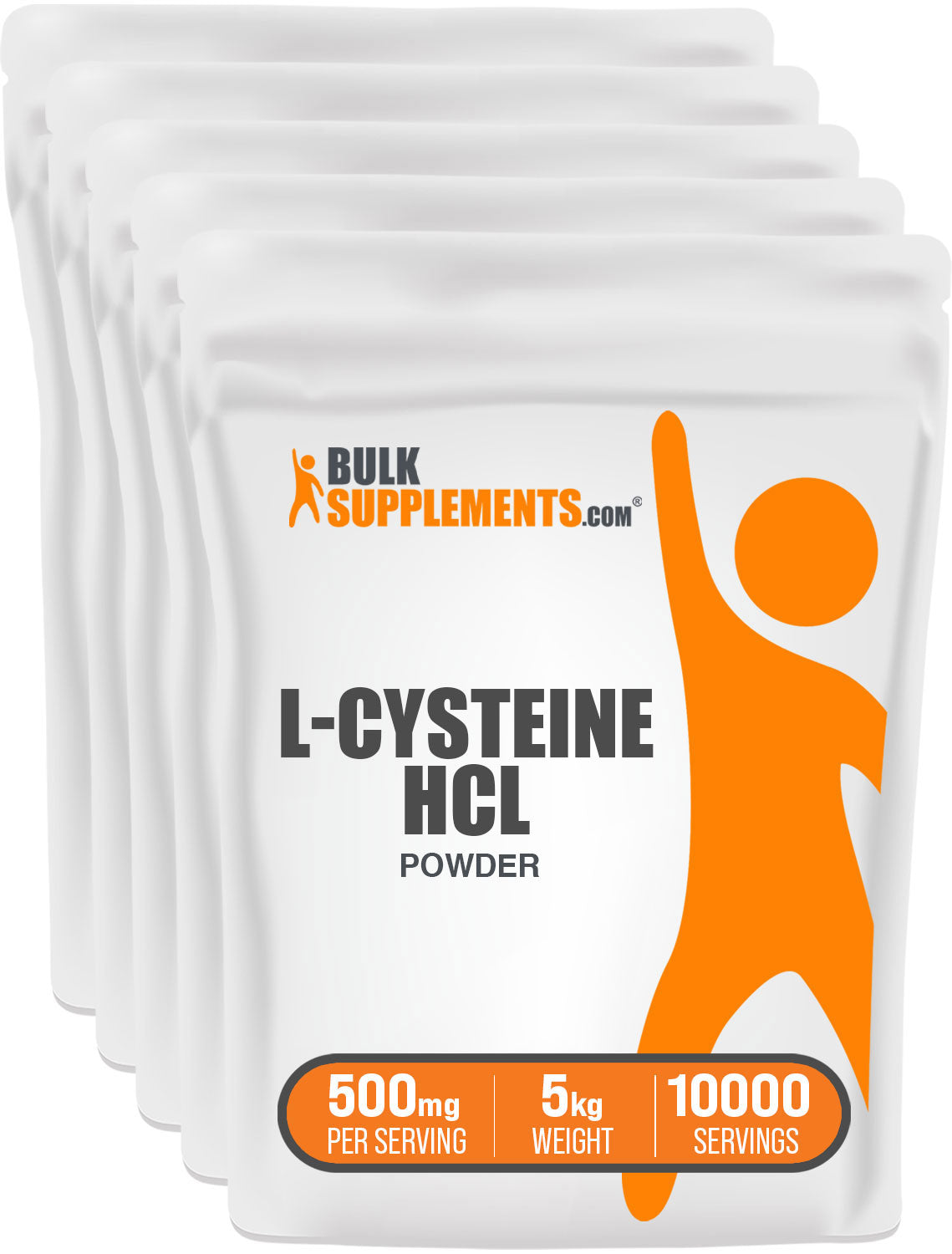 BulkSupplements.com L-Cysteine HCl Powder 5kg bag image
