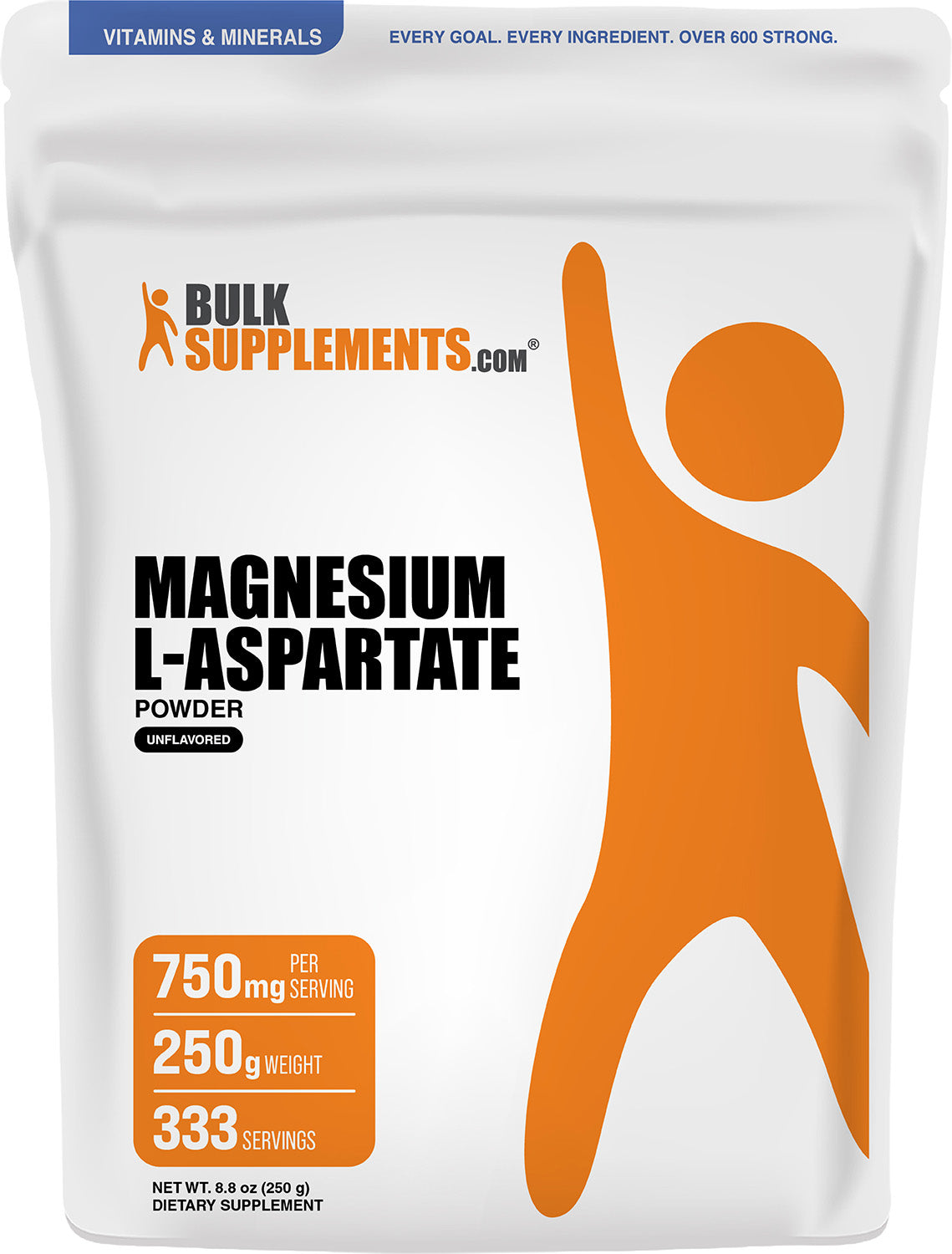 Magnesium L-Aspartate Powder 250g Main Image