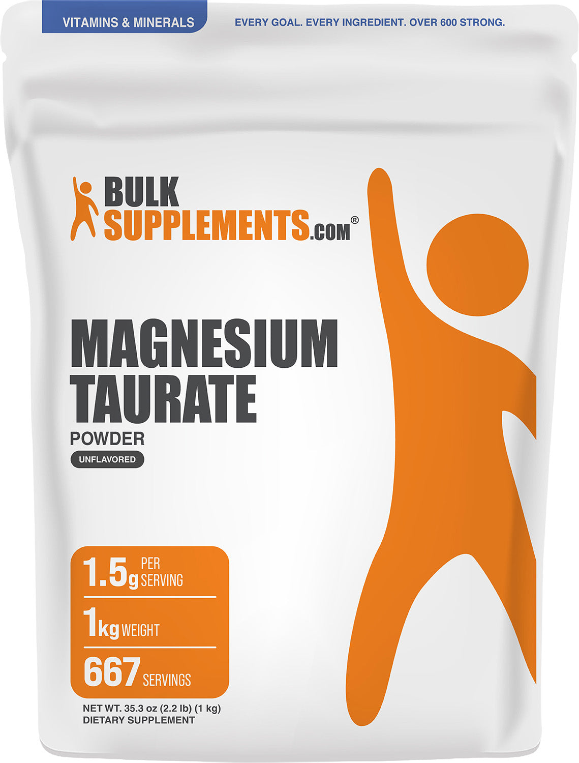 Magnesium Taurate Powder 1kg Main Image
