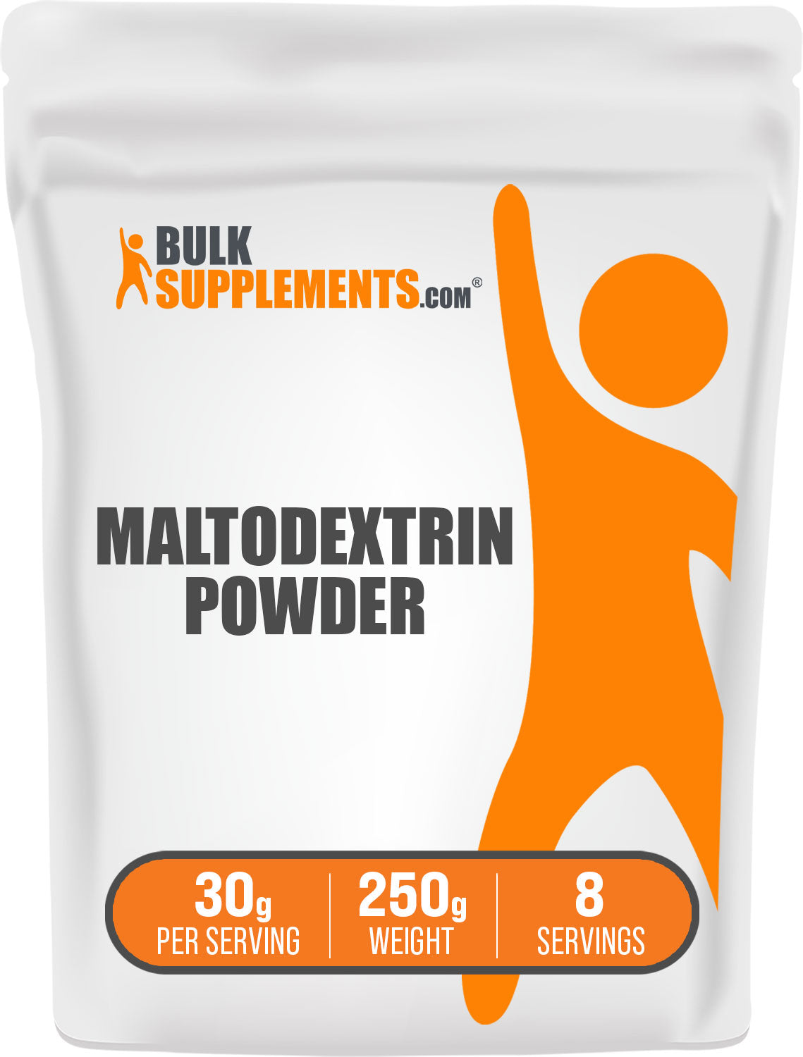 BulkSupplements Maltodextrin Powder 250g bag