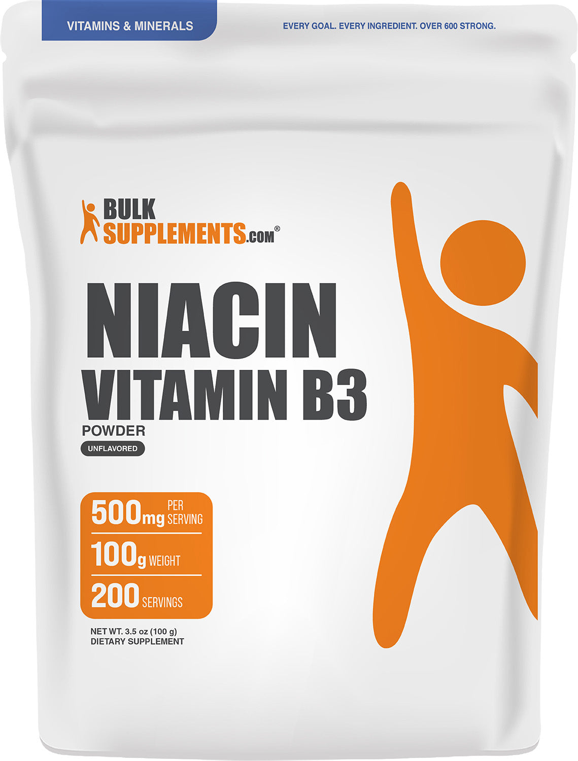 Niacin Vitamin B3 Powder 100g Main Image