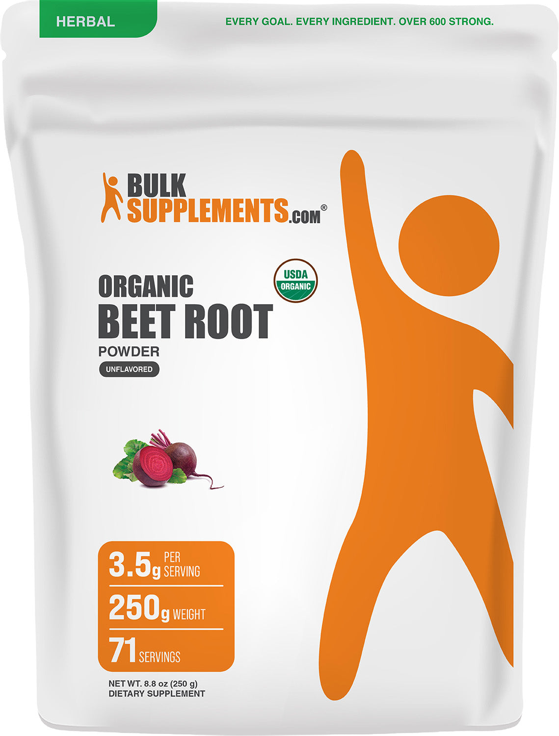 Organic Beet Root Powder 250g Main Image