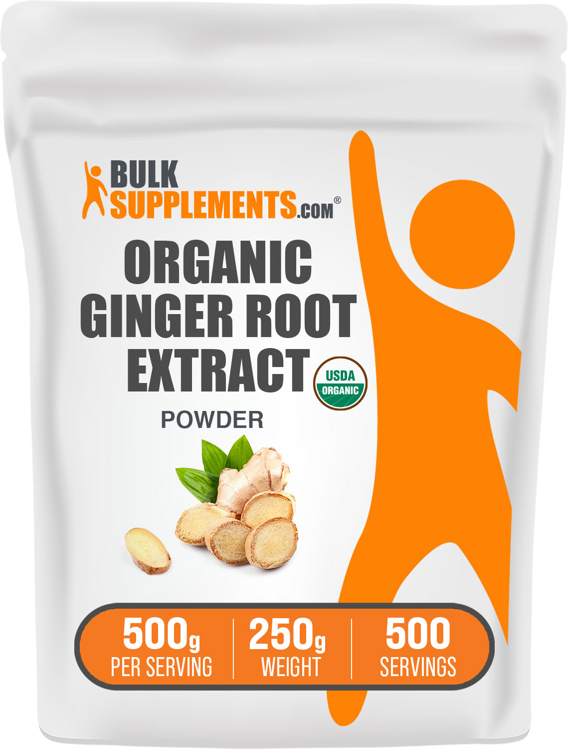 Organic Ginger Root Extract Powder 250g Main Image