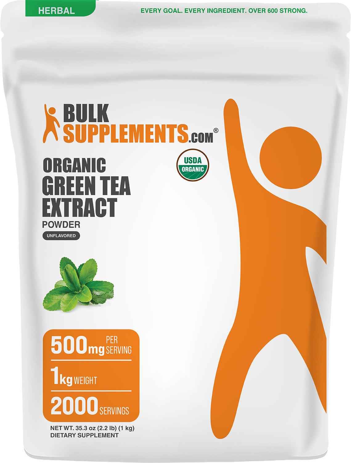 Organic Green Tea Extract Powder 1kg Main Image
