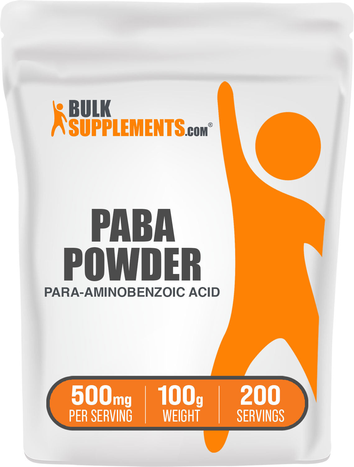 BulkSupplements PABA Powder 100g bag