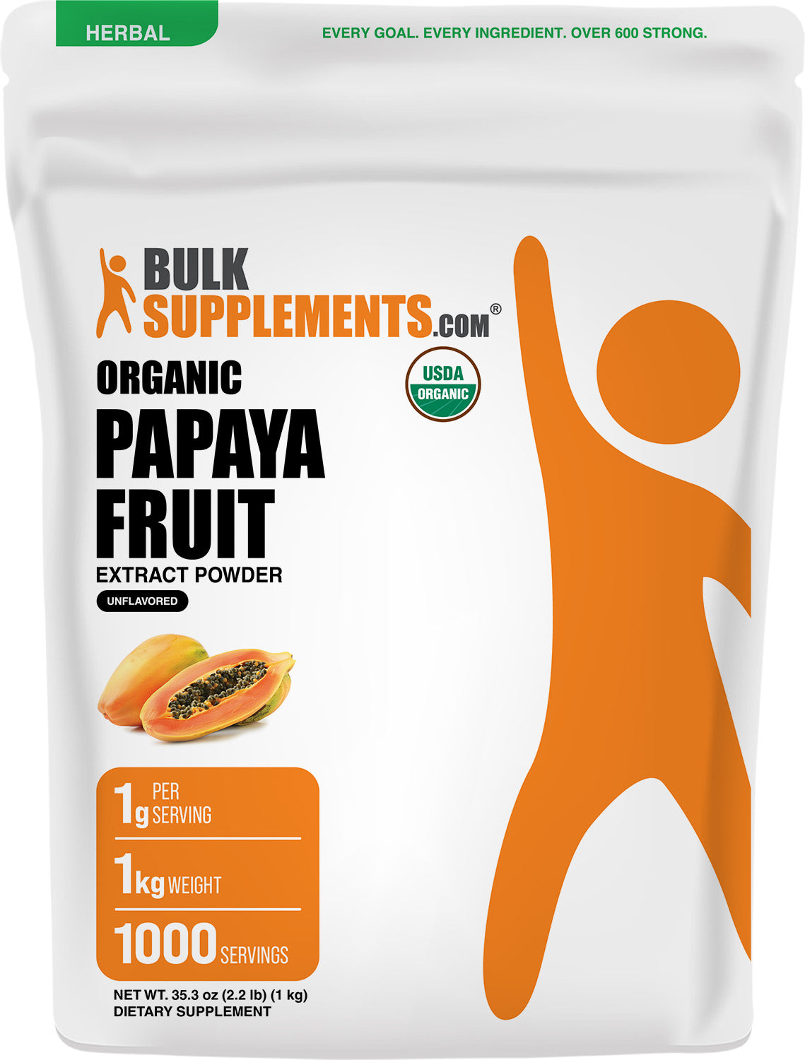 Papaya Fruit Extract Powder 1kg Main Image