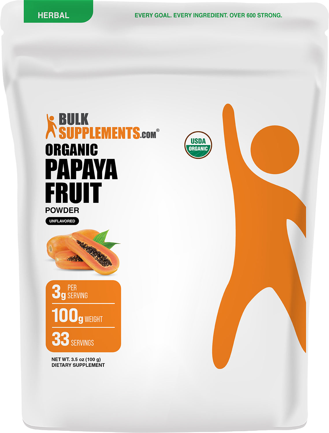 Papaya Fruit Powder 100g Main Image 