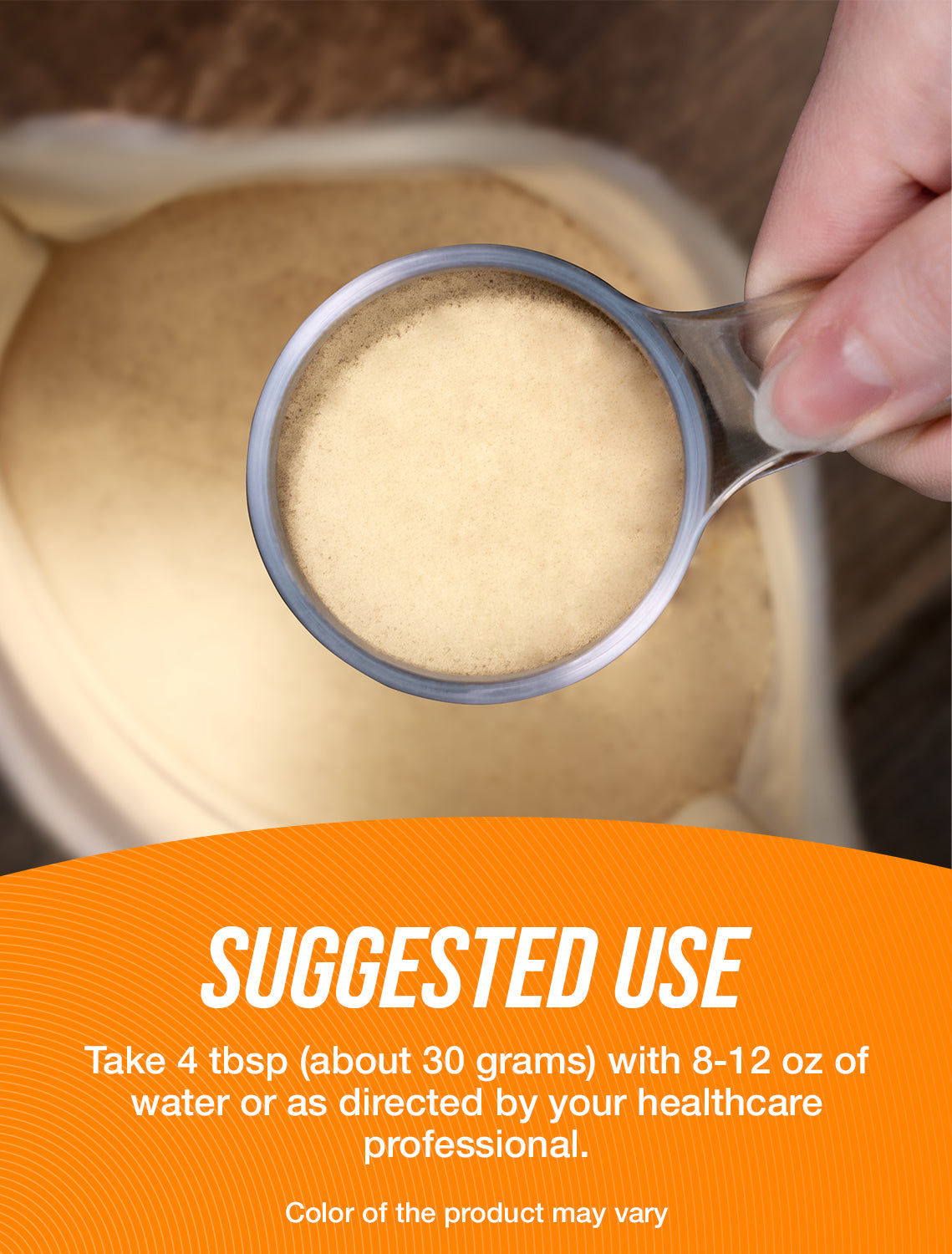 Peanut protein powder suggested use image