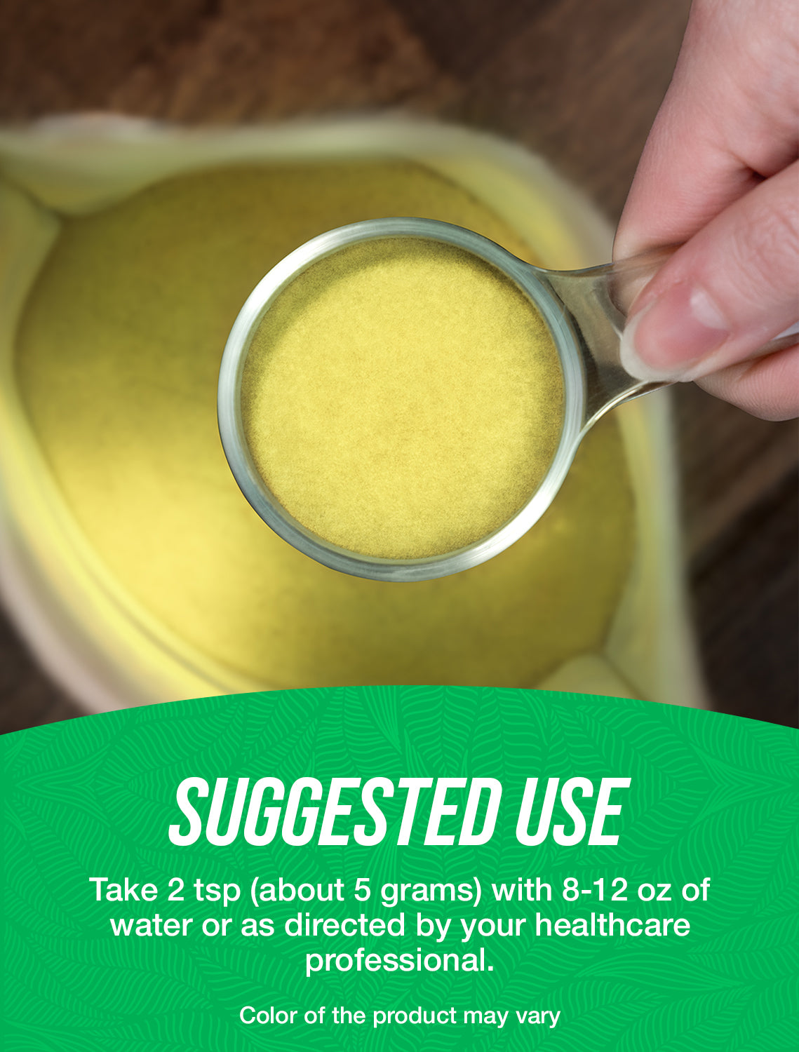 Pine pollen powder suggested use image