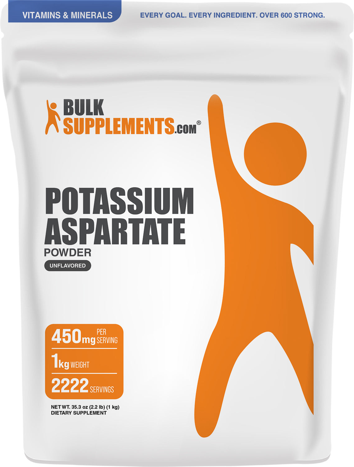 Potassium Aspartate Powder 1kg Main Image