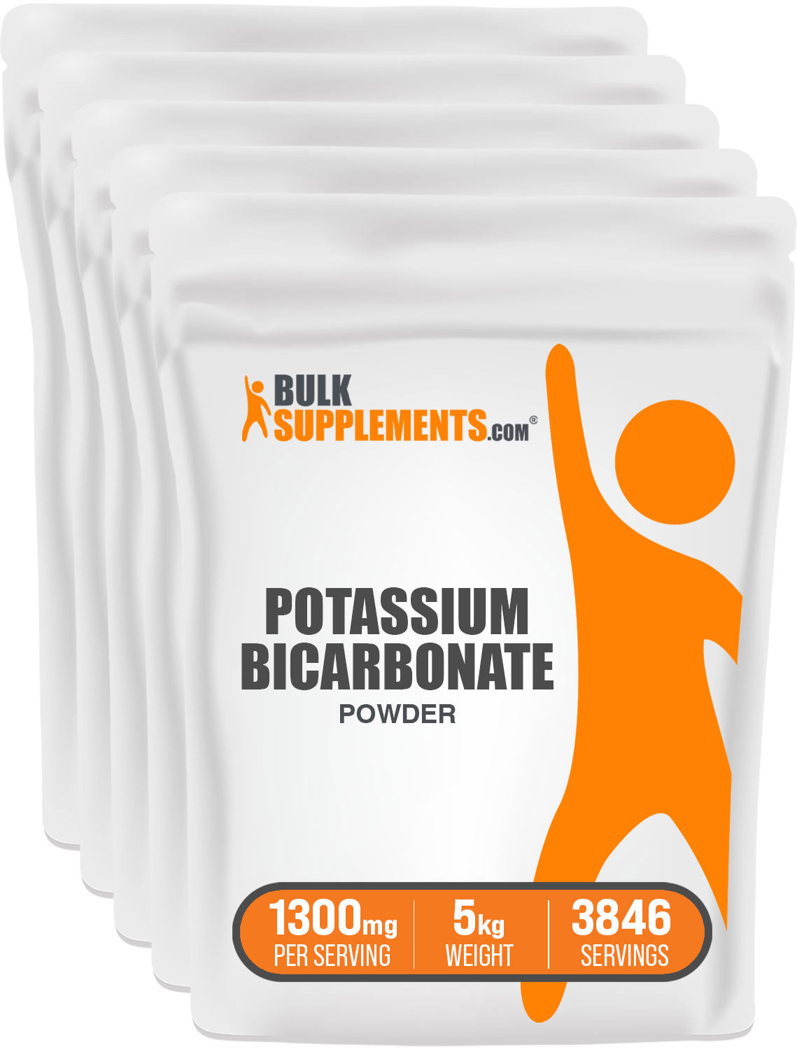 BulkSupplements.com Potassium Bicarbonate Powder 5kg bags