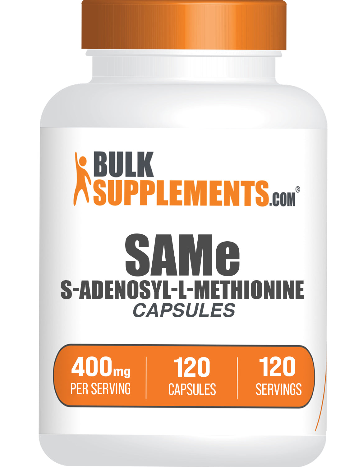 BulkSupplements.com SAMe capsules 240 ct