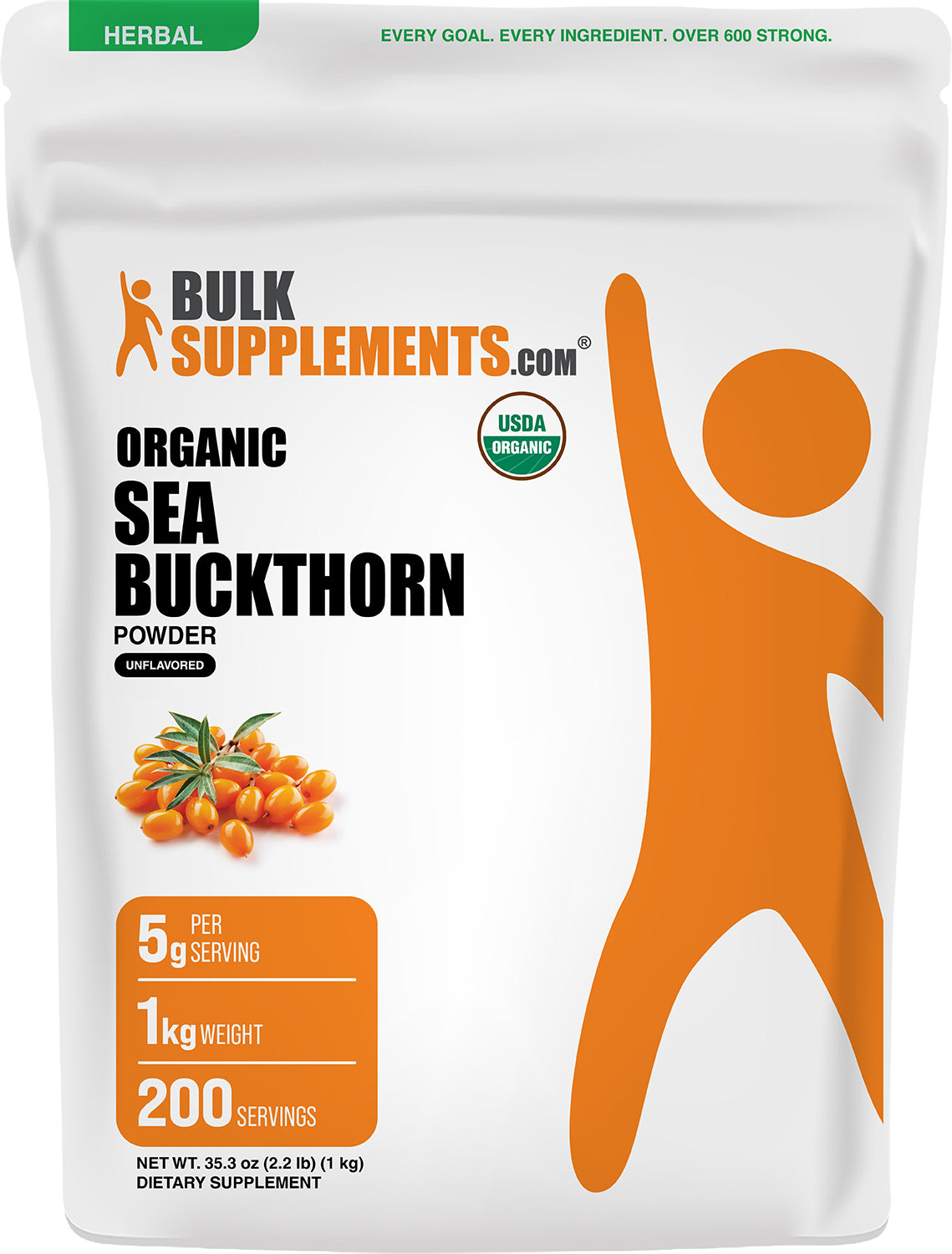 Sea Buckthorn Powder 1kg Main Image