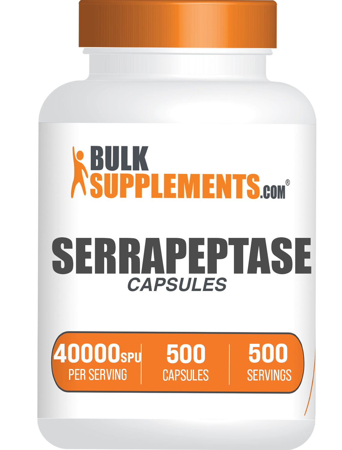 Serrapeptase Capsules 500ct Main Image