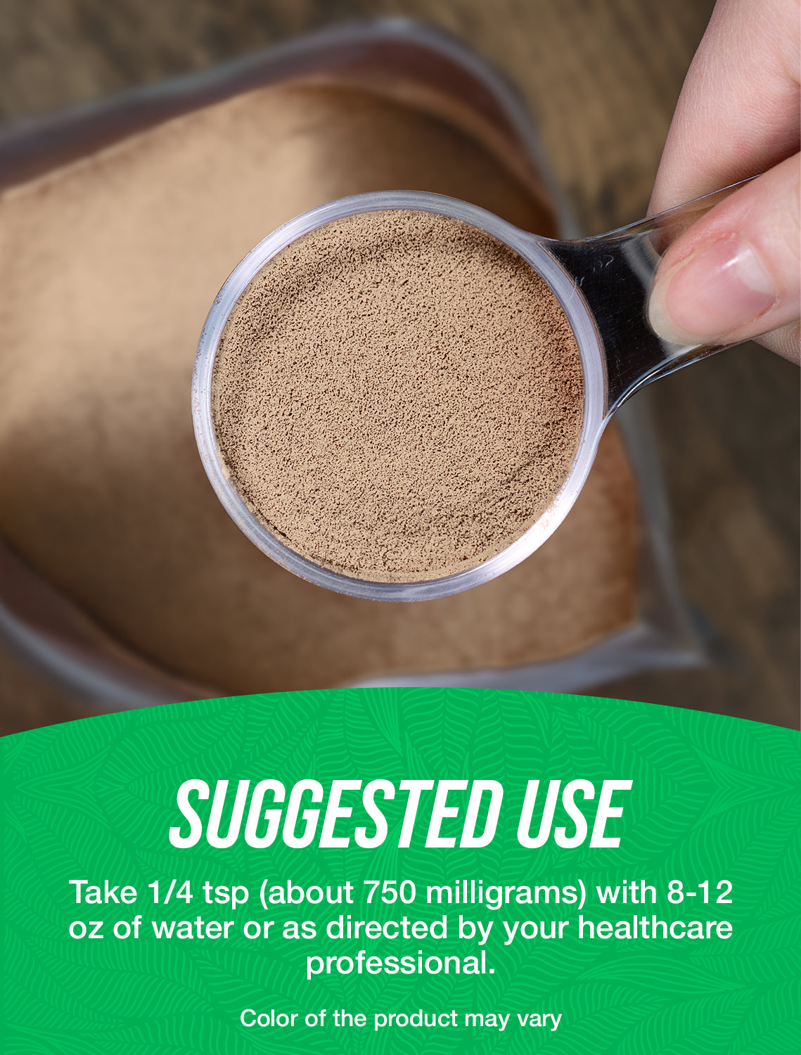 Organic stinging nettle extract powder suggested use image