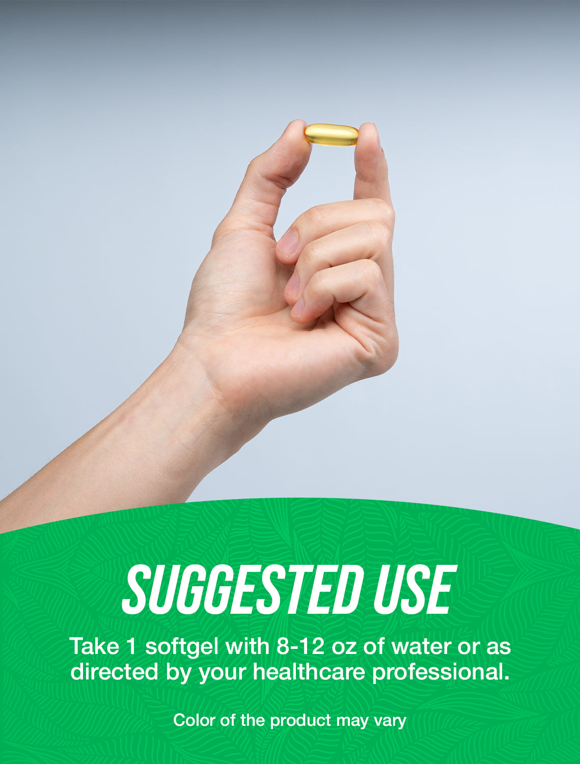 Sunflower lecithin softgels suggested use image