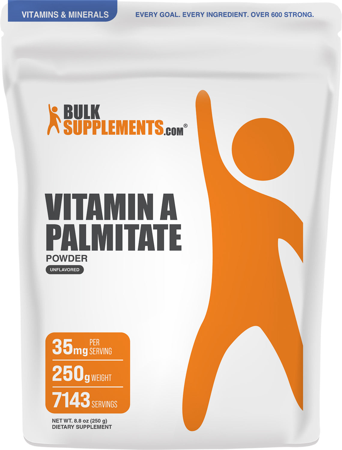 Vitamin A Palmitate Powder AMZ 250g Main Image