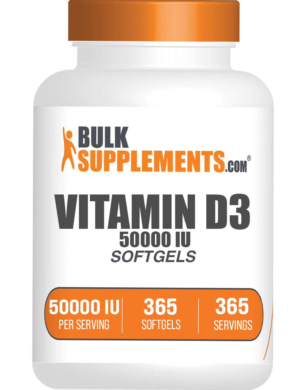 Vitamin D3 50000IU Softgels 365ct Main Image