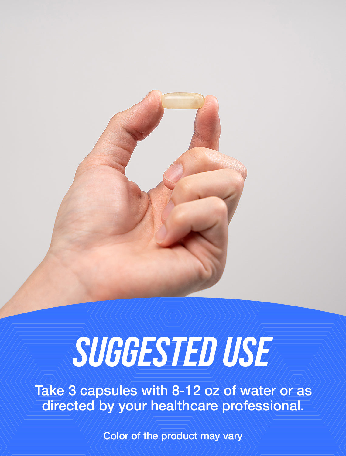 Vitamin E softgels suggested use image