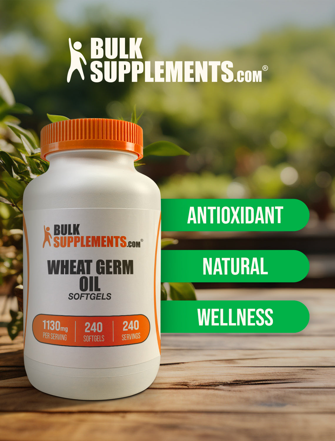 Wheat germ oil softgels keyword image 240 ct