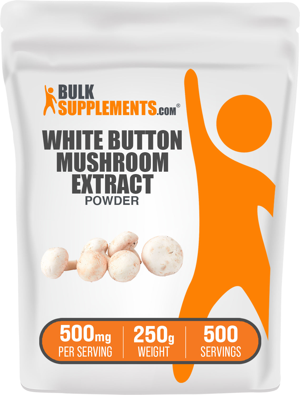Cápsulas de Extrato de Cogumelo Branco