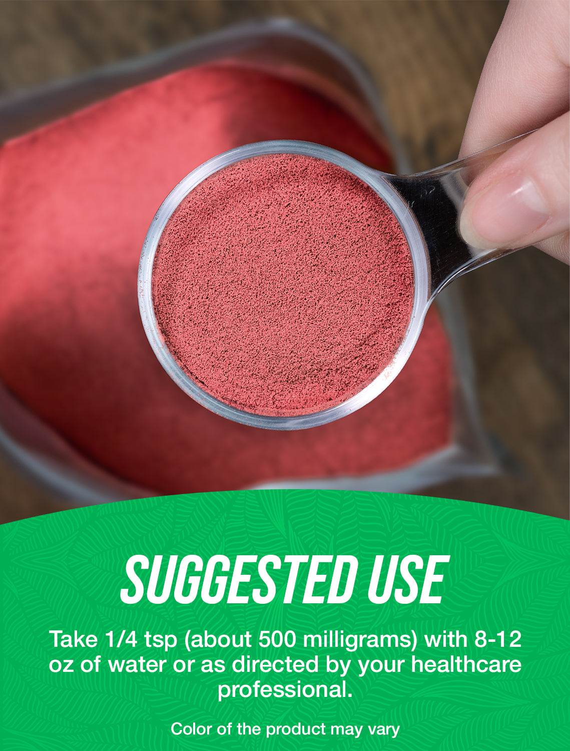 Wild cherry extract powder suggested use image