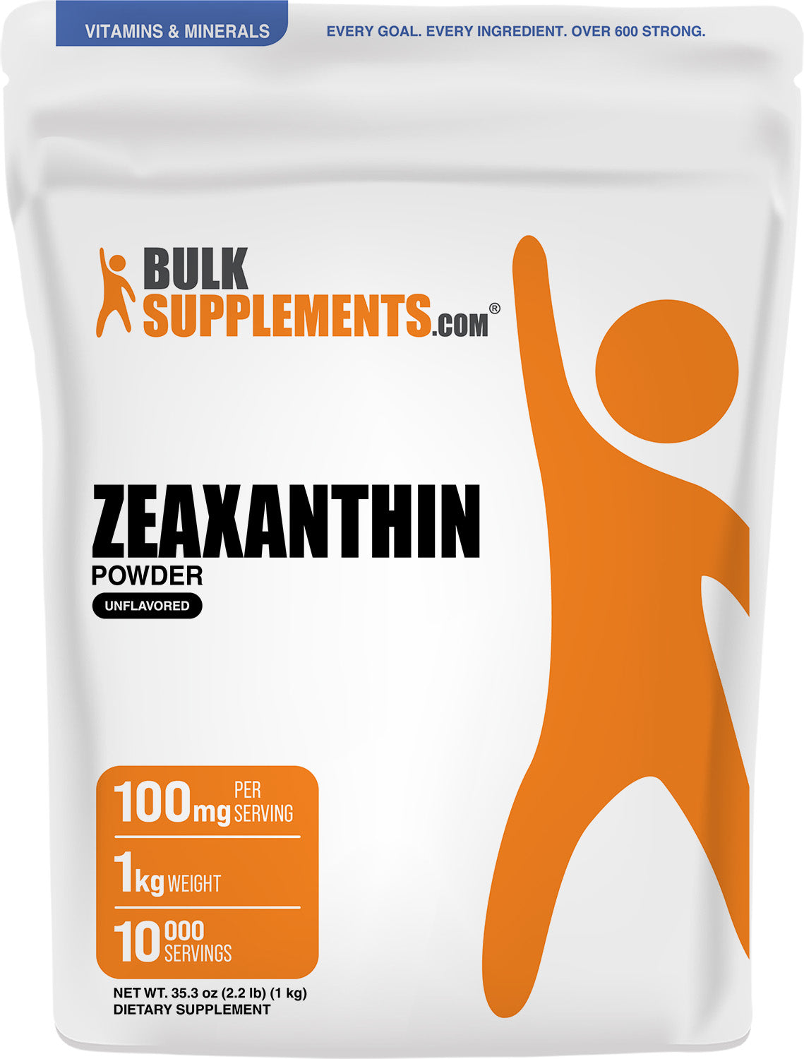 Zeaxanthin Powder AMX 1kg Main Image
